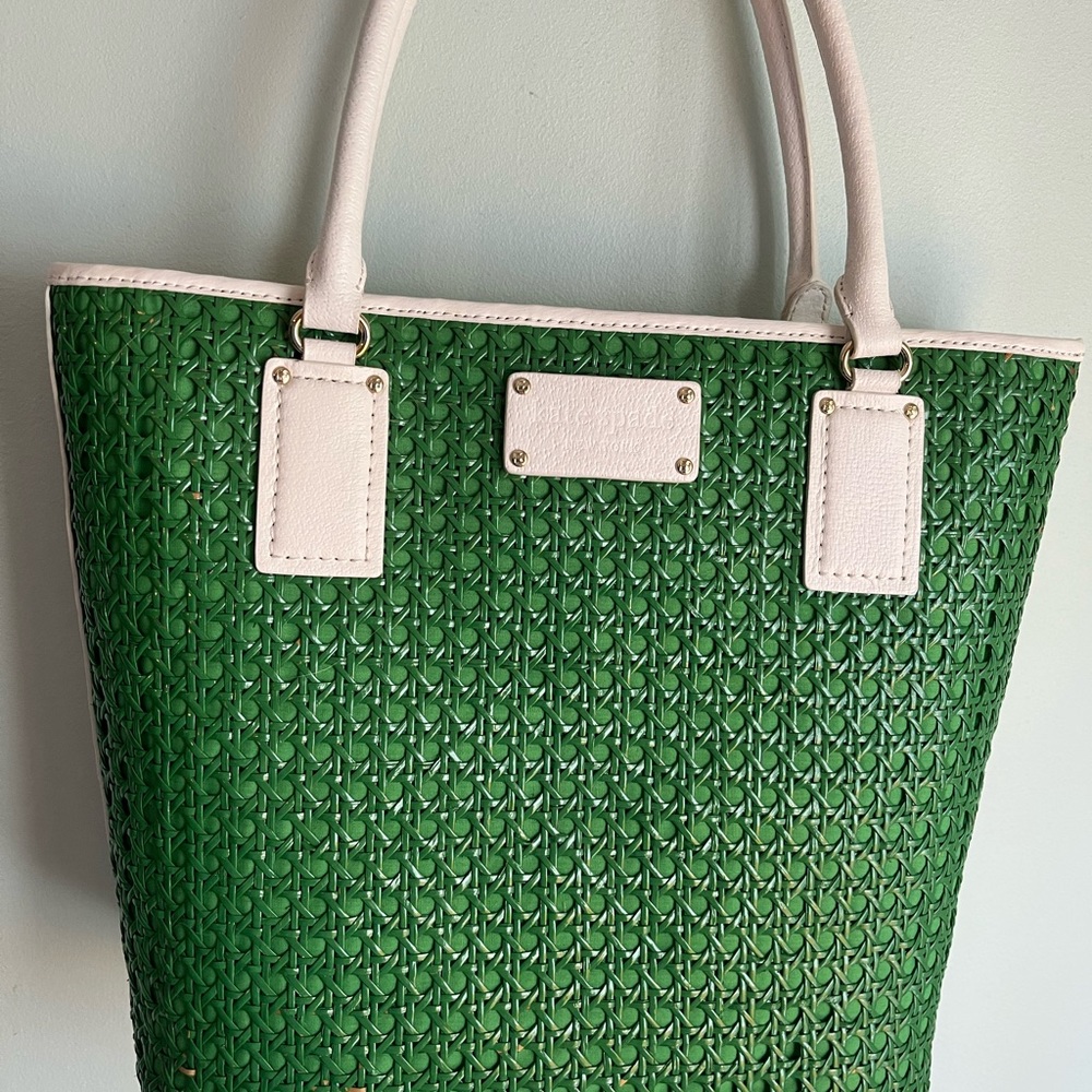 Very rare, vintage Kate Spade canes bag.  Absolutely beautiful!  Few small nicks